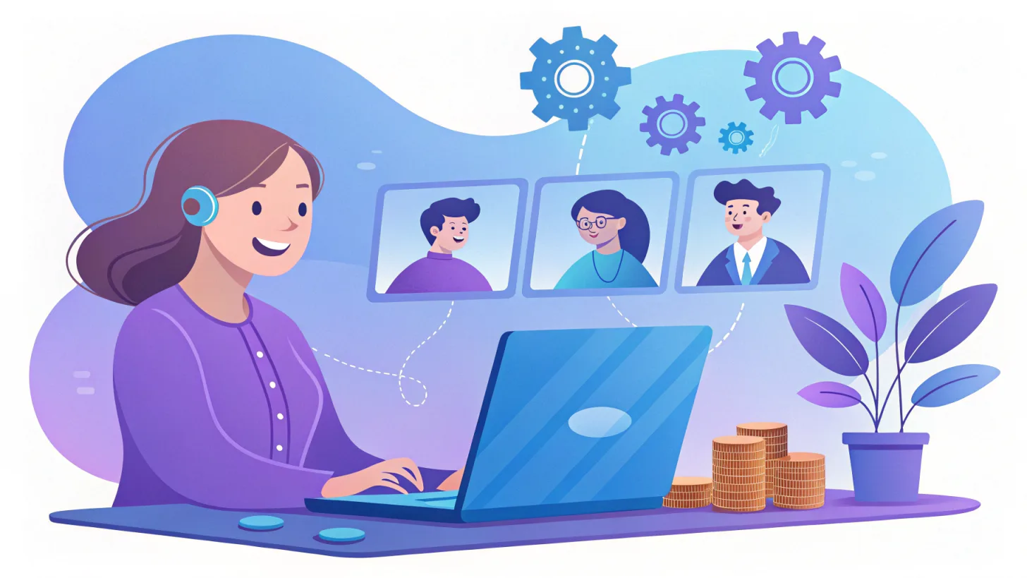 A practice team joining a live webinar on Charm automations and revenue optimization