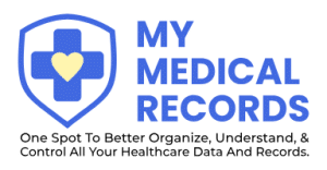 My Medical Records Icon with Slogan