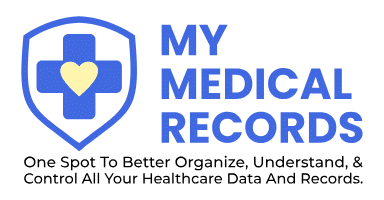My Medical Records Icon with Slogan