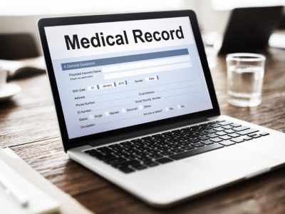 Medical Record Report Healthcare Document Concept